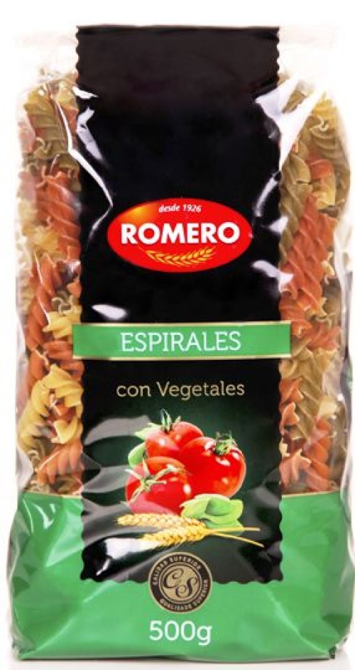 ESPIRALES VEGETALES ROMERO 1/2 KG.
